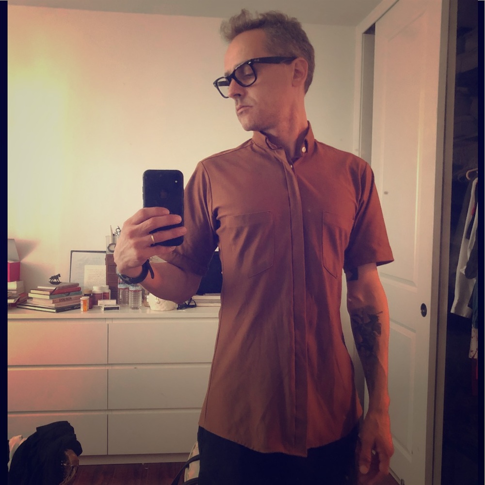 Vintage short sleeve button down